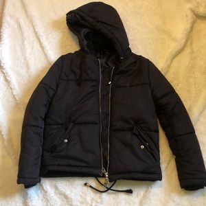Topshop Short Puffer Jacket